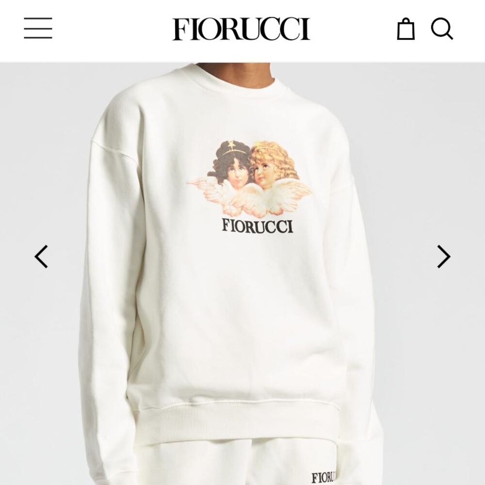 Fiorucci Angels Sweatshirt White